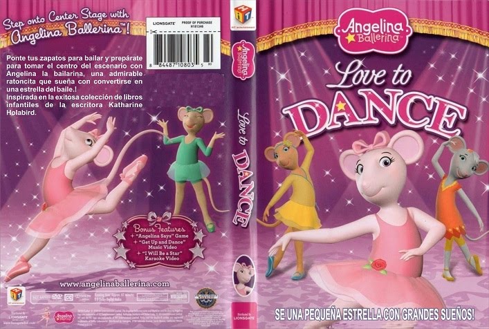 Mundo Dvd Angelina Ballerina Love To Dance 